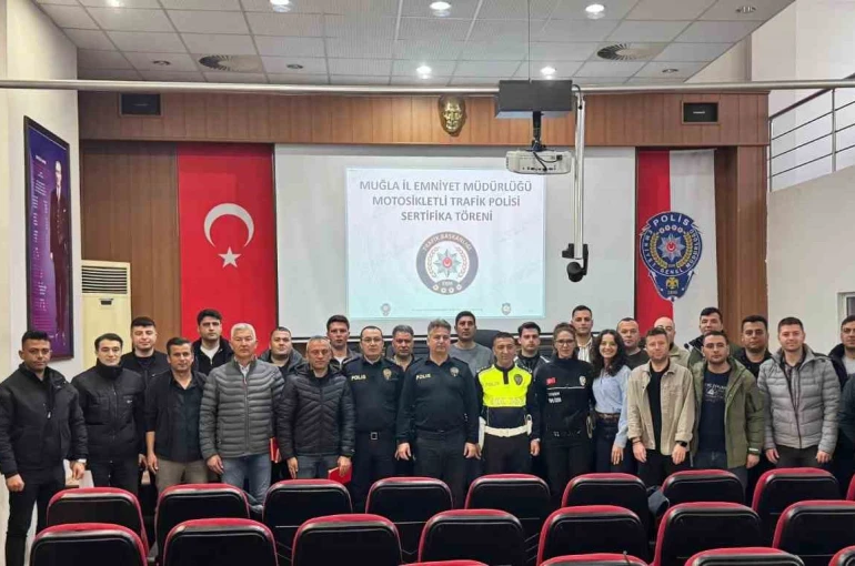 Muğla’da 25 yeni personel sertifikasını aldı