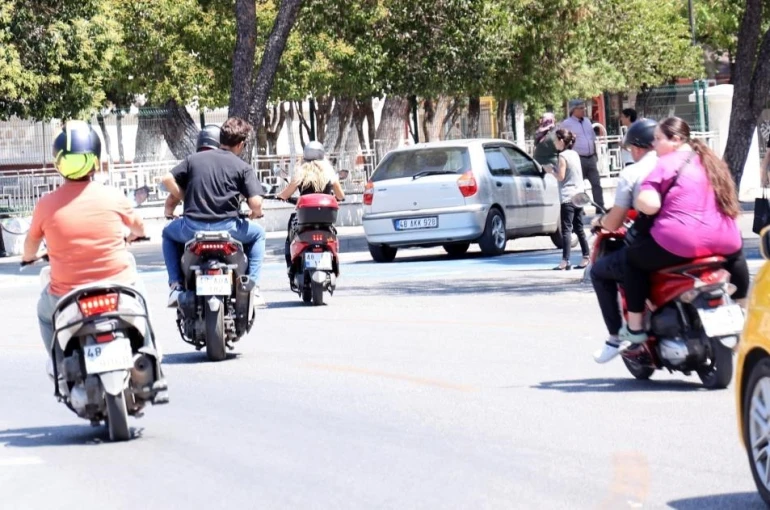 Muğla’da 4 kişiden birisi motosiklet sahibi