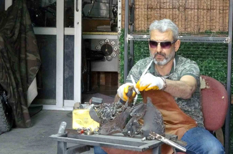 Muğla’da atıklardan sanat doğuyor