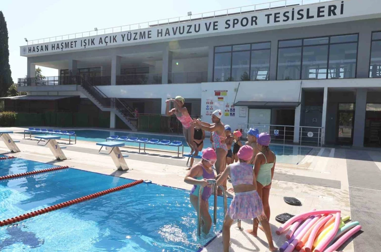 Muğla’da çocuklar yazı havuzda karşılayacak