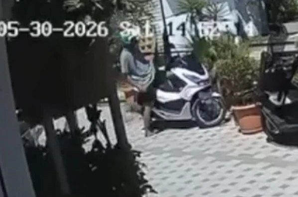 Muğla’da motosiklet hırsızlığı kameraya yansıdı