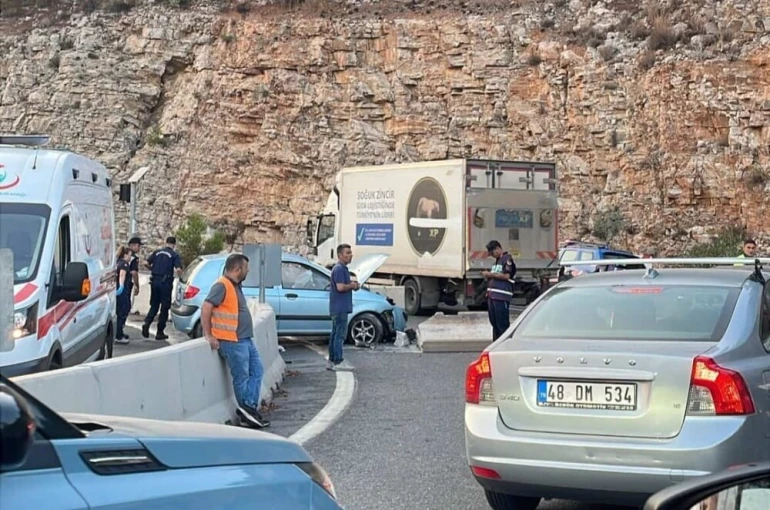 Muğla’da trafik kazası: 2 yaralı