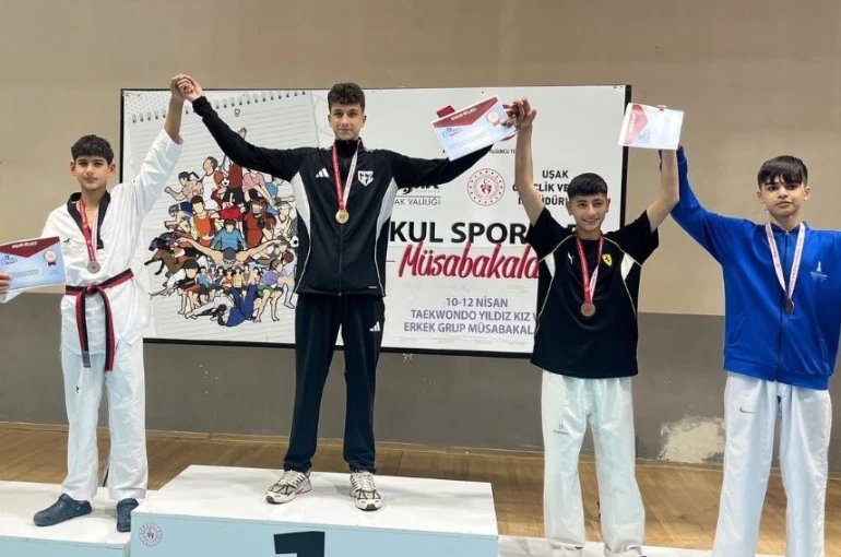 Muğlalı sporcular Uşak’tan 3 madalya ile döndü