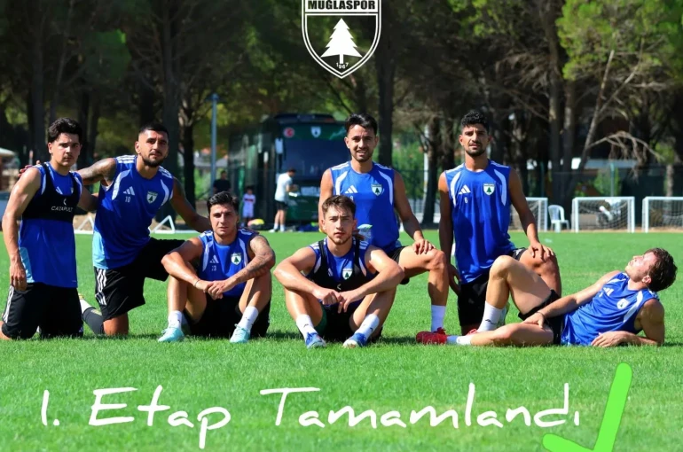 Muğlaspor ilk etap antrenmanlarını tamamladı