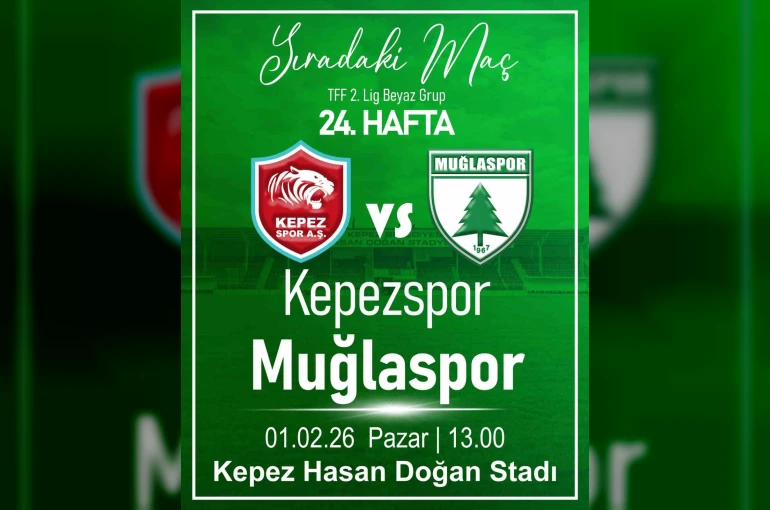 Muğlaspor, Kepezspor deplasmanında 3 puan arayacak 
