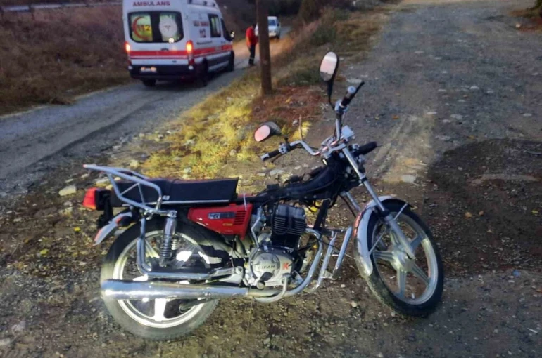 Muratlı’da motosiklet kazası: 1 yaralı