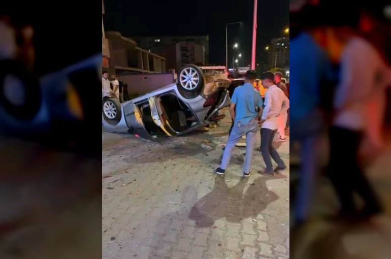Muş-Bitlis yolunda kaza: Otomobil takla attı, 1 yaralı
