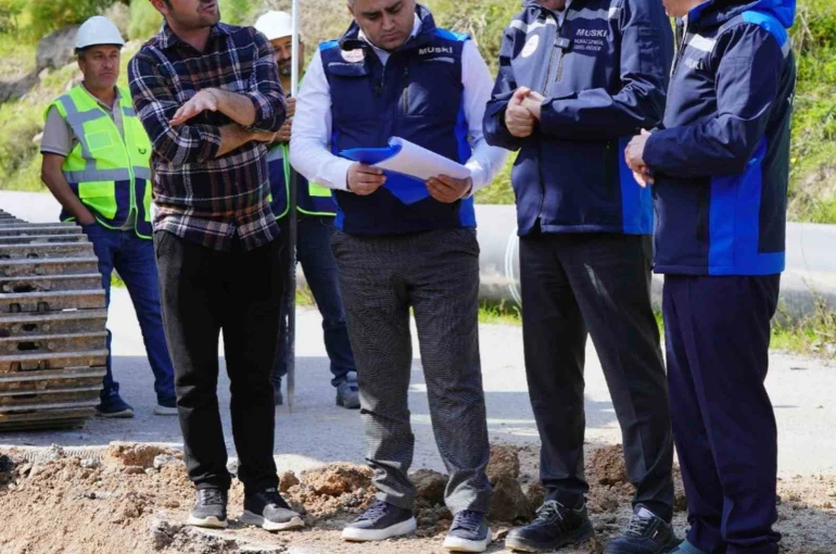 MUSKİ Genel Müdürü Şengül Bodrum’daki çalışmaları inceledi