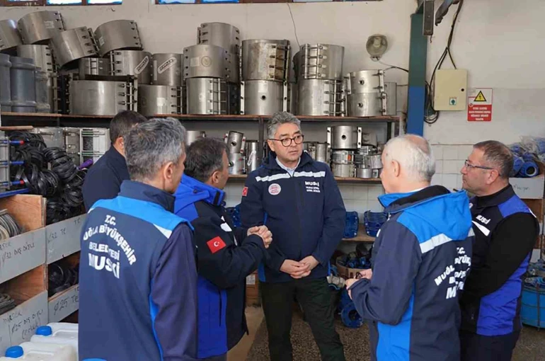 MUSKİ Genel Müdürü Şengül Datça’daki yatırımları yerinde inceledi