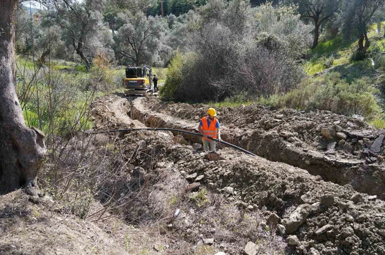 MUSKİ, Seydikemer Sarıyer Mahallesi’ne kesintisiz su hizmeti sağlıyor