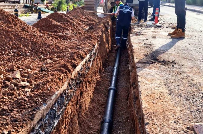MUSKİ’den Bodrum Yalıkavak’ta içme suyu hat yenileme çalışması