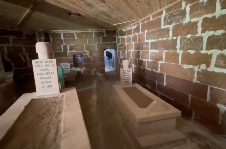 Muş’ta bayram öncesi türbe temizliği