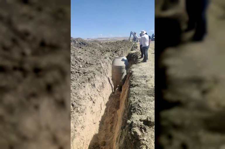 Muş’taki köylerde kanalizasyon altyapısı yenileniyor
