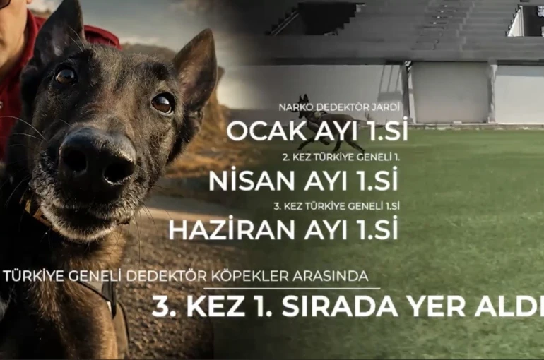 Narkotik köpeği ‘Jardi’ üçüncü kez zirvede