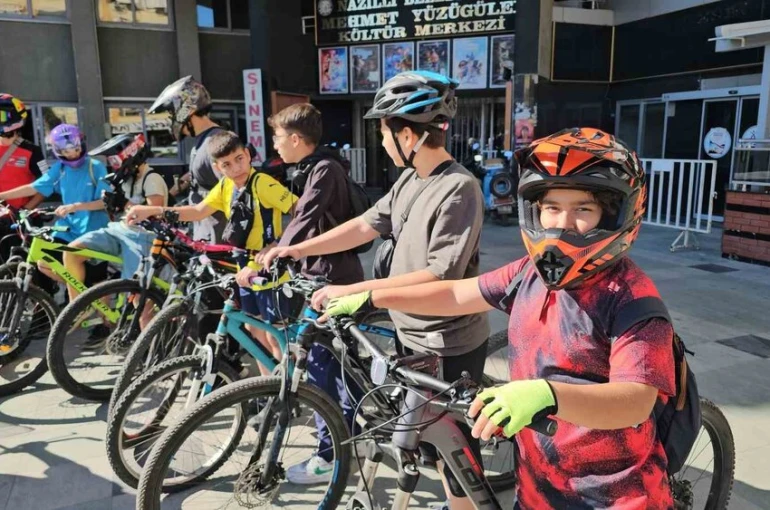Nazilli’de pedallar bu kez ’Avrupa Hareketlilik Haftası’nda çevrildi