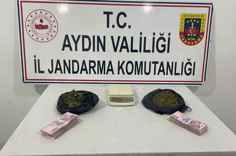 Nazilli’de uyuşturucu operasyonu: 2 gözaltı