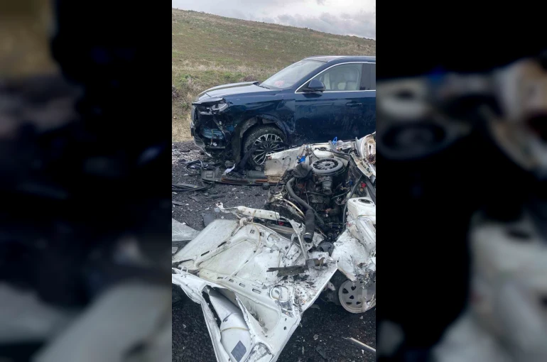 Nevşehir’de iki otomobil çarpıştı: 1 ölü, 2 yaralı