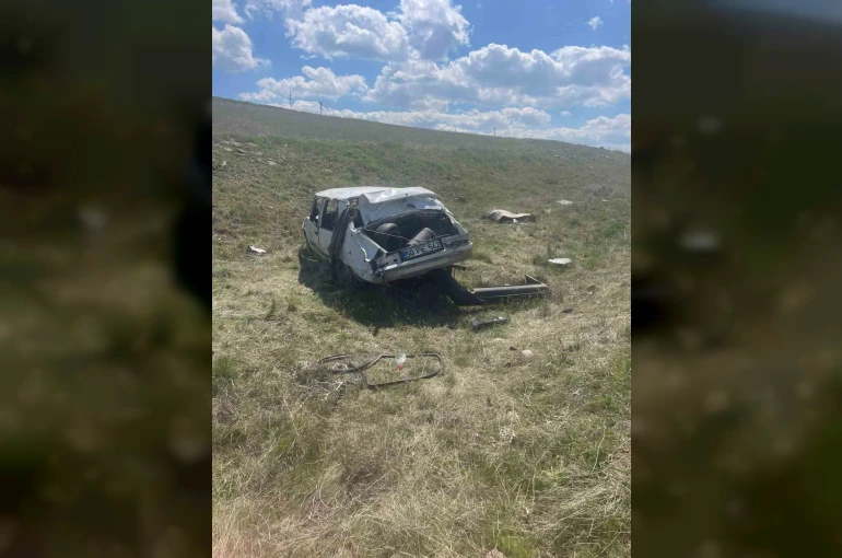 Nevşehir’de otomobil takla attı: 1 yaralı