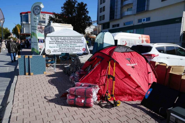Niğde Valisi Çelik: "Niğde, kamp ve karavan turizmi için en uygun illerden biri"