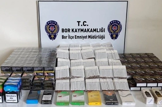 Niğde’de kaçak tütün operasyonu: 1 gözaltı