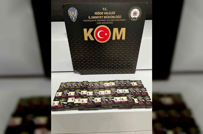 Niğde’de kaçakçılık ve sahtecilik operasyonları: 1 tutuklama