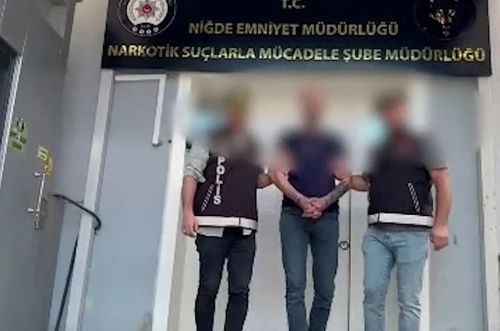 Niğde’de uyuşturucu suçundan aranan hükümlü yakalandı