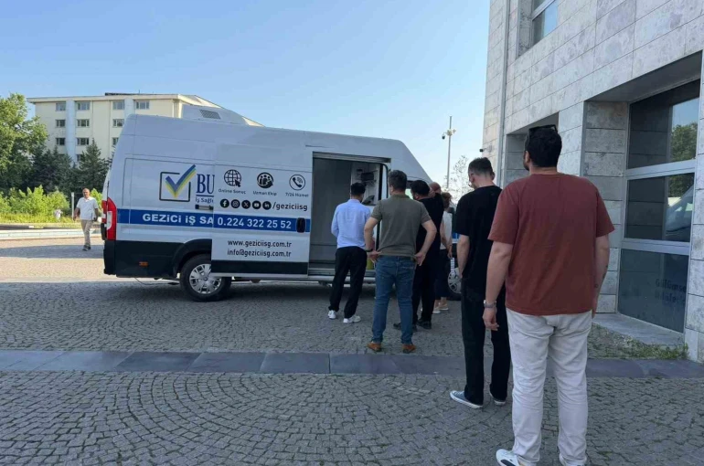 Nilüfer Belediyesi çalışanlarına sağlık taraması