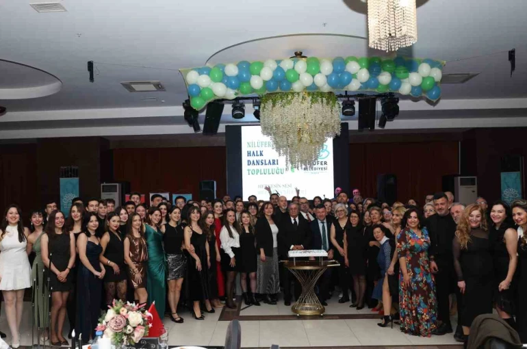 Nilüfer Halk Dansları Topluluğu’ndan 25’inci yıla özel kutlama