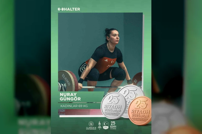 Nuray Güngör’den 2 gümüş, 1 bronz madalya