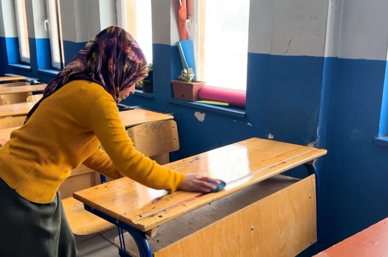 Öğrenciler gelmeden hijyen seferberliği: Yüksekova ikinci döneme hazır 
