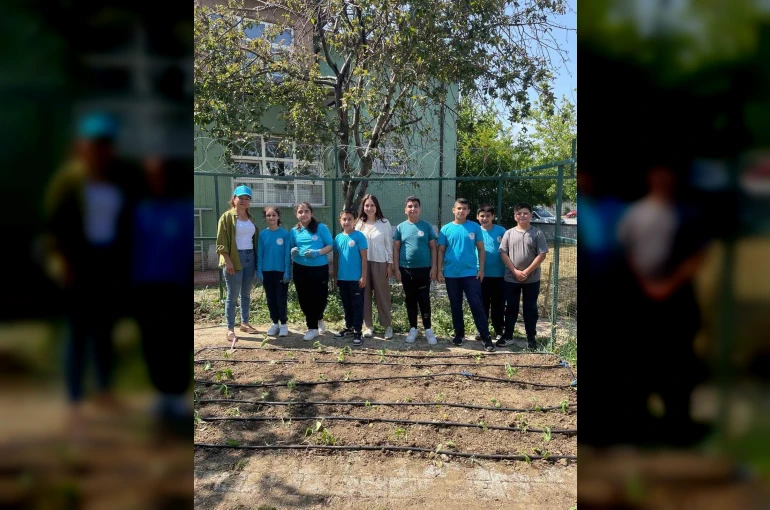 Öğrenciler kendi bitkilerini yetiştirecek