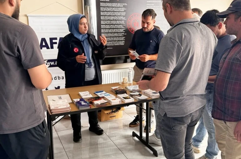 Öğrencilere afet bilinci ve gönüllülük anlatıldı