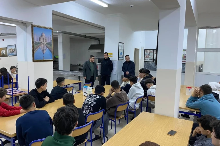 Öğrencilere anlamlı Berat Kandil programı