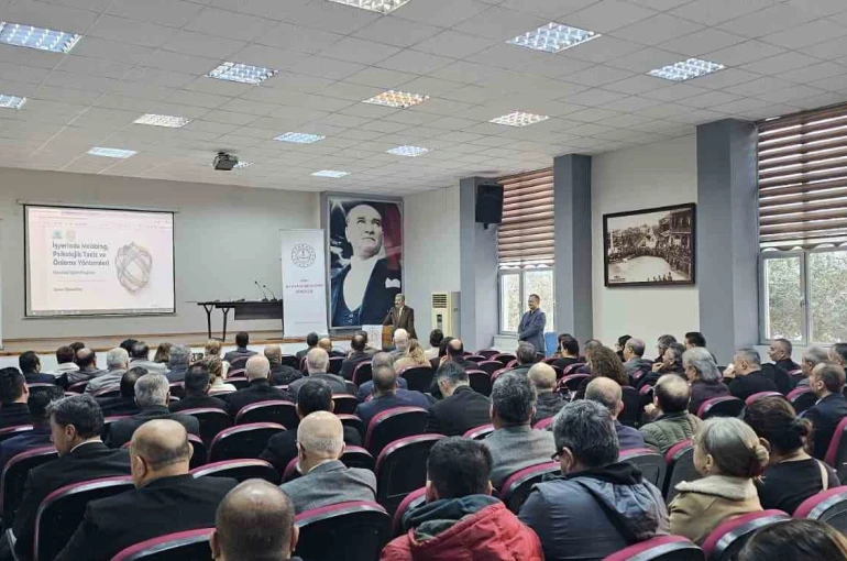 Okul idarecileri ’Mobbing ve Akran Zorbalığı konusunda bilgilendirildi