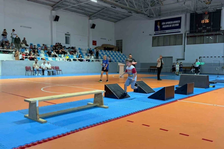 Okul Sporları Parkur Cimnastik Müsabakaları Nazilli’de yapıldı