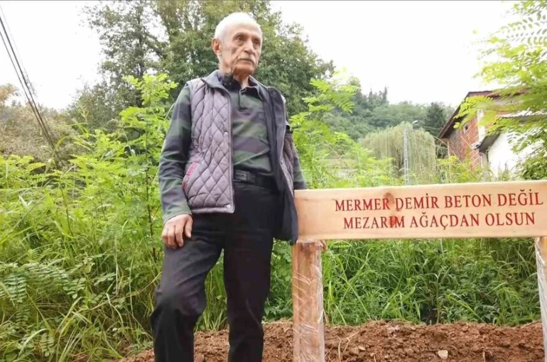 Ölümden sonra doğaya saygı: "Mezarım mermerden değil ağaçtan olsun"