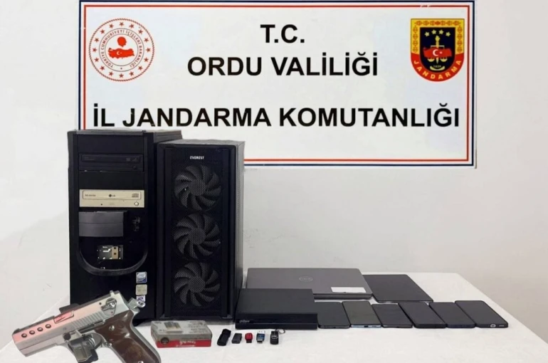 Ordu merkezli siber suç operasyonuna 3 tutuklama
