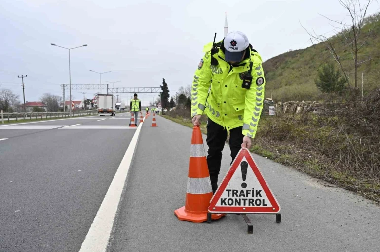 Ordu’da bir haftada 17 binden fazla araç ve sürücüsü denetlendi