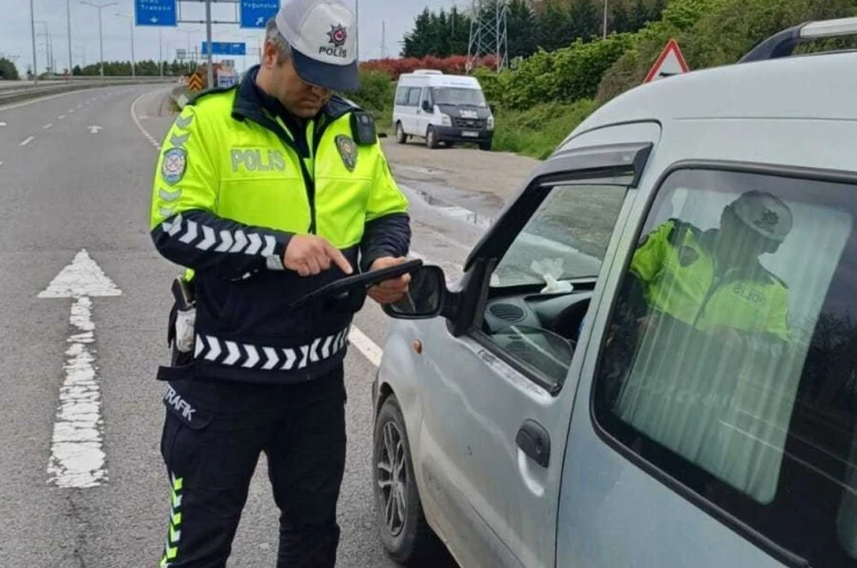 Ordu’da bir haftada 19 binden fazla araç sürücüsü denetlendi