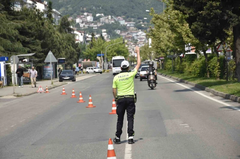 Ordu’da bir haftada 20 bine yakın araç ve sürücüsü denetlendi