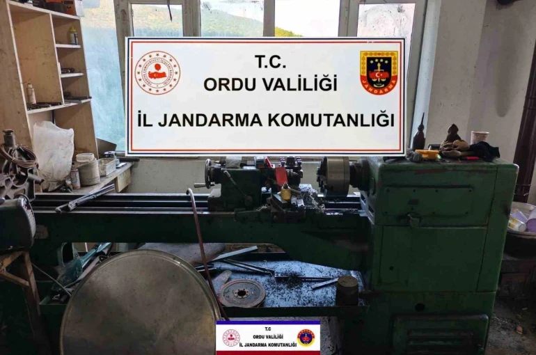 Ordu’da kaçak silah atölyelerine operasyon: 7 gözaltı