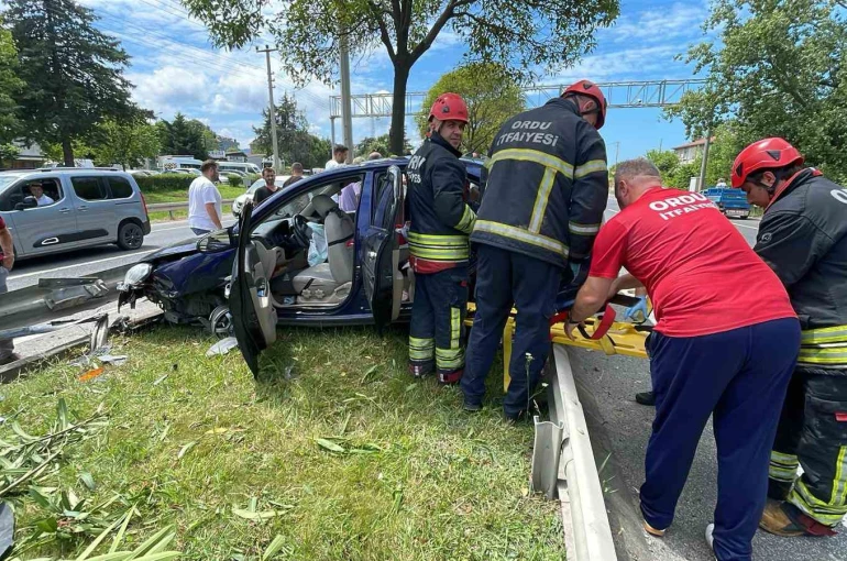 Ordu’da trafik kazaları: 5 yaralı