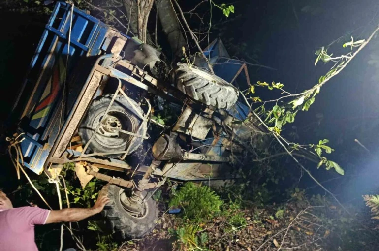 Ordu’da uçuruma yuvanlanan tarım aracının altında kalan sürücü hayatını kaybetti