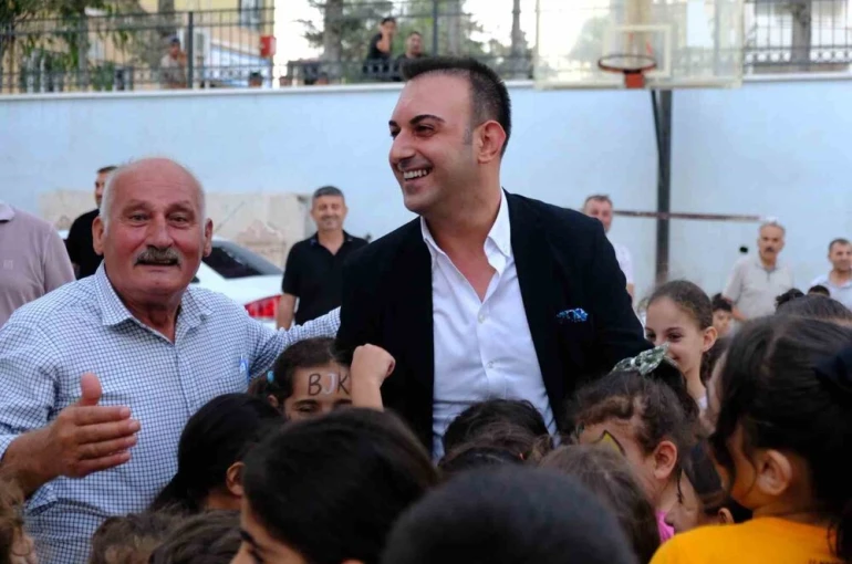 Orhanlı Mahallesi’nde çocuklar doyasıya eğlendi