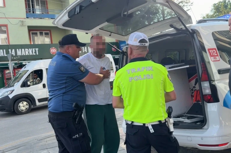 Ortalığı birbirine katıp, polise saldırmaya kalkışan sürücüye 350 bin lira ceza