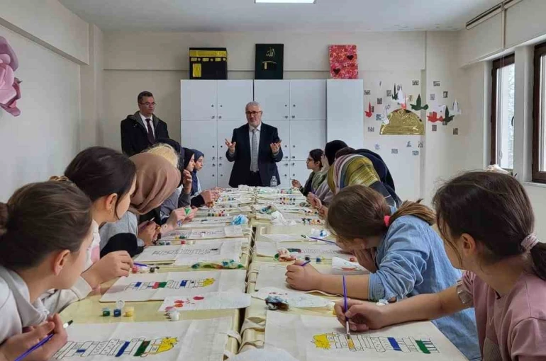 Ortaokul öğrencileri değerlerle buluştu