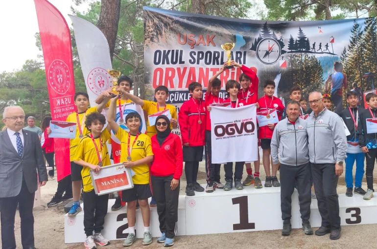 Oryantiring Türkiye ikinciliği Manisa’ya geldi