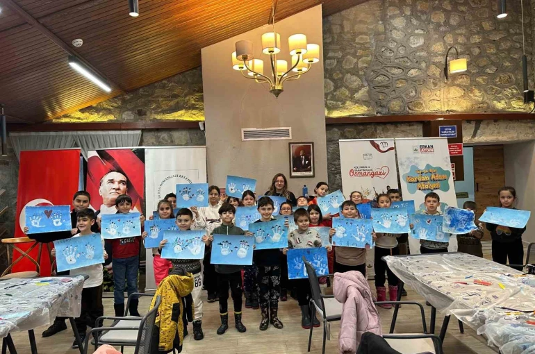 Osmangazi’de çocuklar kış neşesiyle buluştu