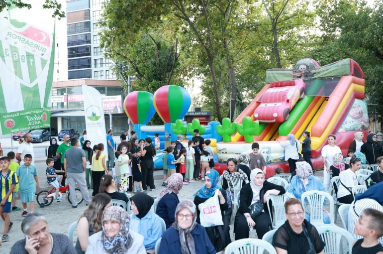 Osmangazi’de eğlence mahalle mahalle geziyor