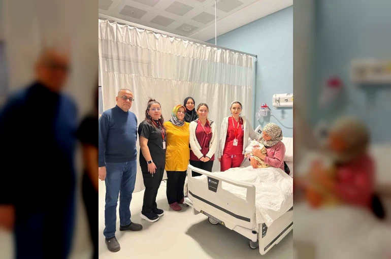 Osmaniye’de 2026 yılının ilk bebeği dünyaya geldi